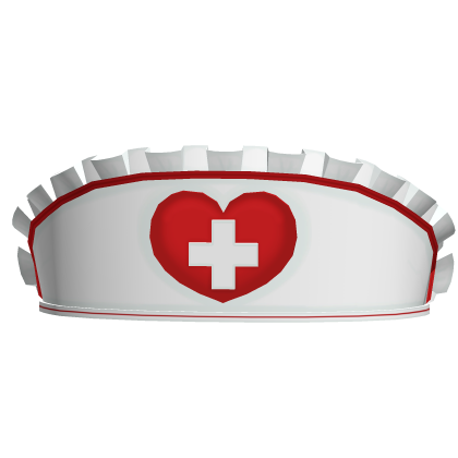 red ruffled nurse hat thumbnail