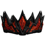🧡Wealthy Blood-Orange Gem Crown🧡