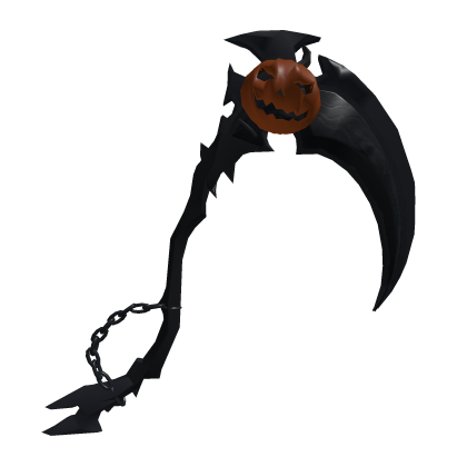Halloween Pumpkin Reaper Scythe
