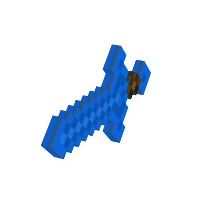 8-Bit Blue Sword [Hand] thumbnail