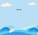 Under water bird