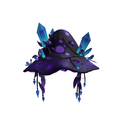 Purple Crystal Mushroom Hat Roblox item