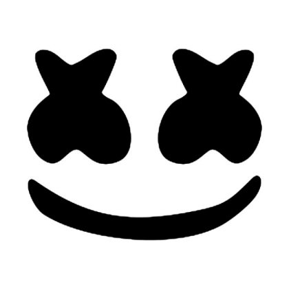 marshmello face Roblox decal