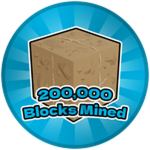 200,000 Blocks Mined