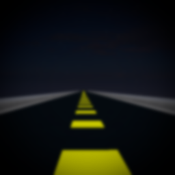 infinite road