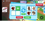 Giving rubox for pet