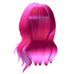 Pink Long Luscious Beach Waves