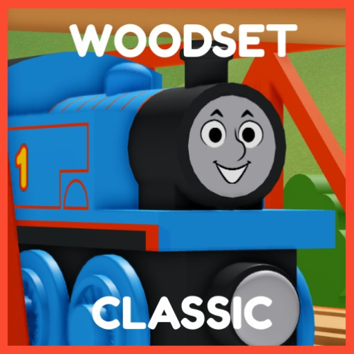 Woodset Wooden Railway Game official Roblox game thumbnail