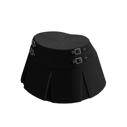 Black Low Pleated Skirt thumbnail