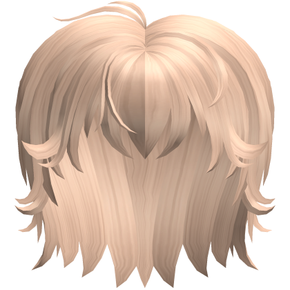 Tired Messy Anime Hair Blonde Roblox item