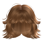 Ginger Messy Wolf Cut