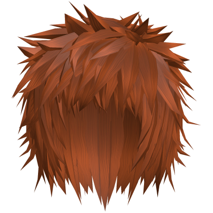 Orange Ginger Scene Messy Spiky Emo Boy Hair