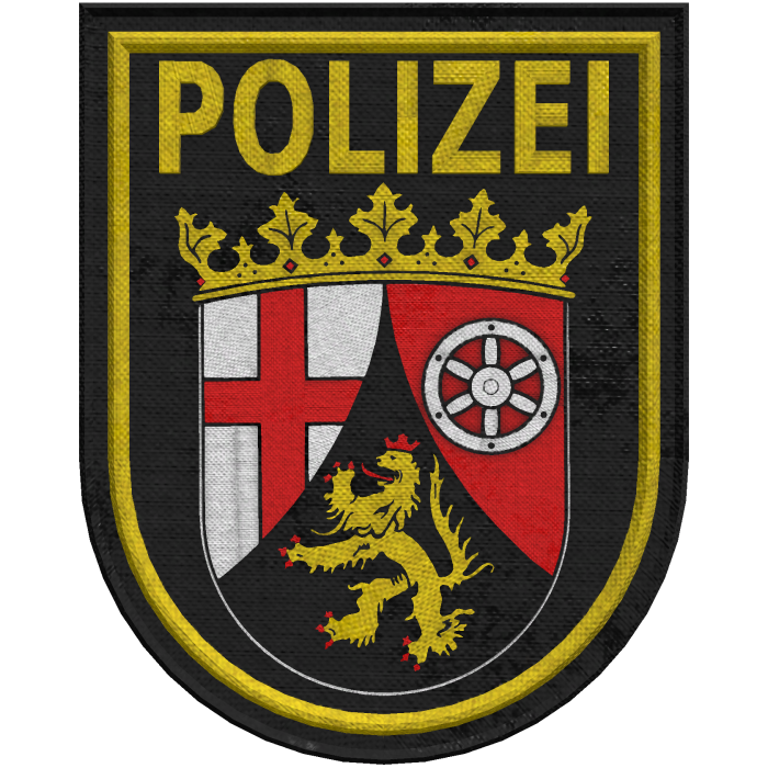 Rheinland-Pfalz German Police Shoulder Patch