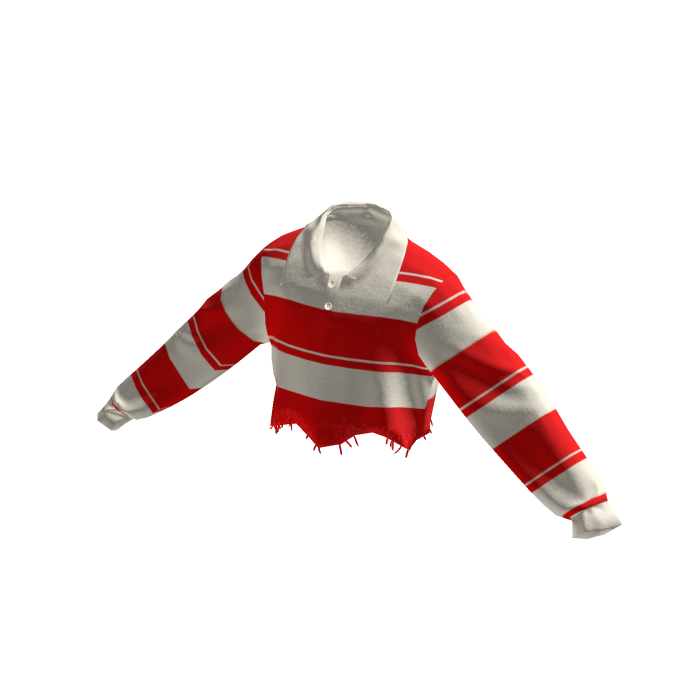  Red Racing Stripe Polo