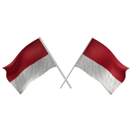 Indonesia Double Flags