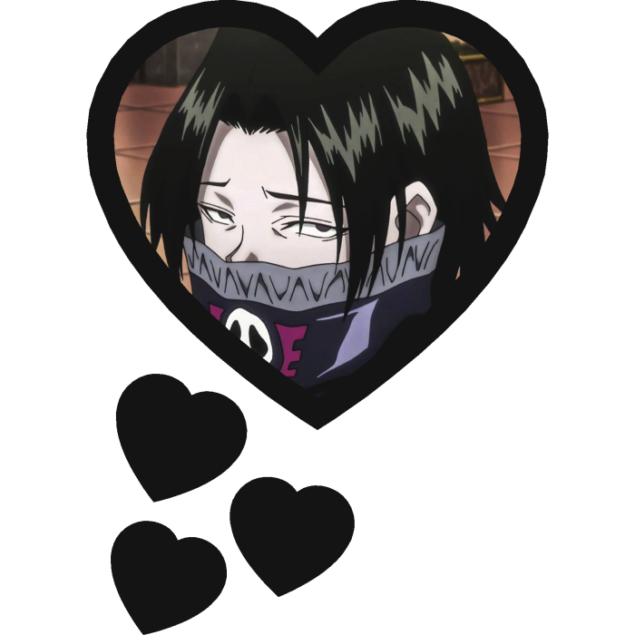 Feitan Portor Thinking Hearts Hunter X Hunter