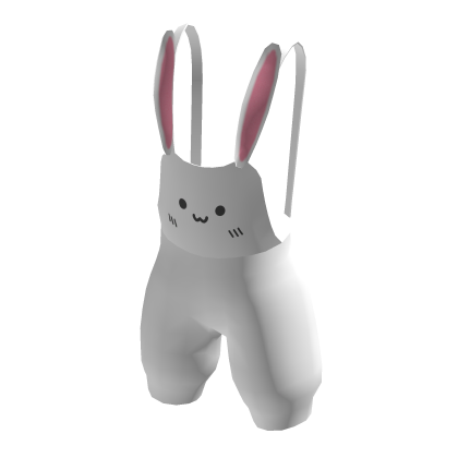 White Bunny Overalls