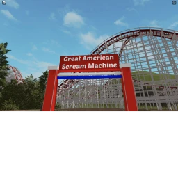 Great American Scream Machine CCI Wooden Coaster icon