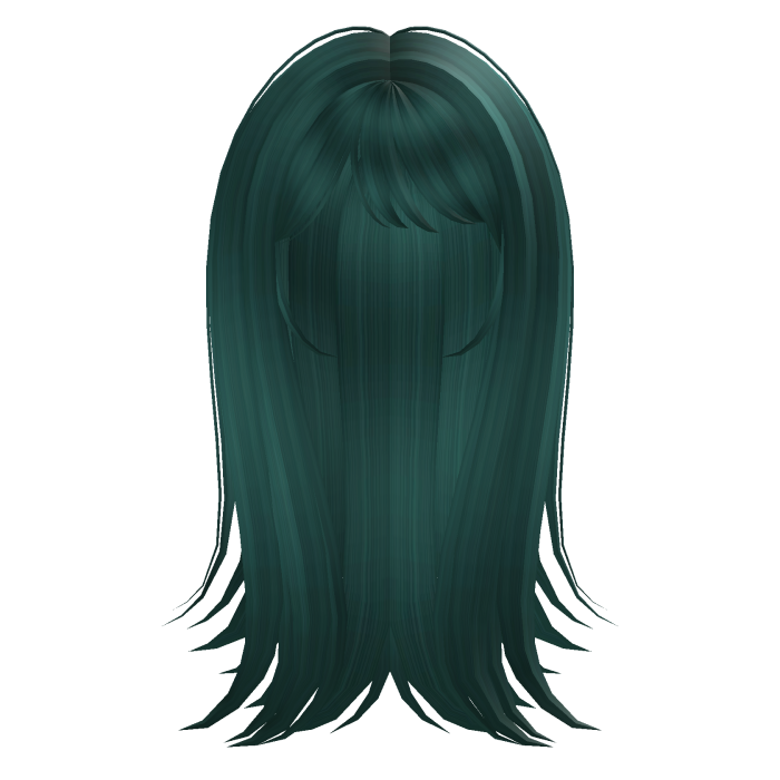 muted blue hair