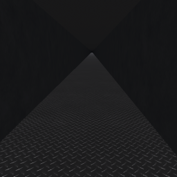 Walk in a long hallway