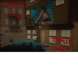 The Train Which Fell Out Of A Building.