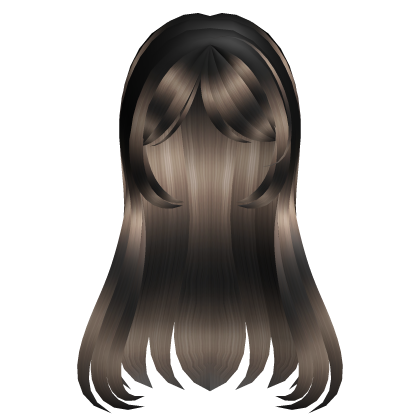 Nitty Brown  Long Straight Pretty Girl Hair  Roblox item
