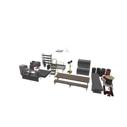 Office/Warehouse Asset Pack (Owaan1)
