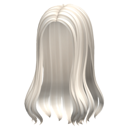 -',ৎ Wavy Preppy Skater Girl Hair in Ash Blonde