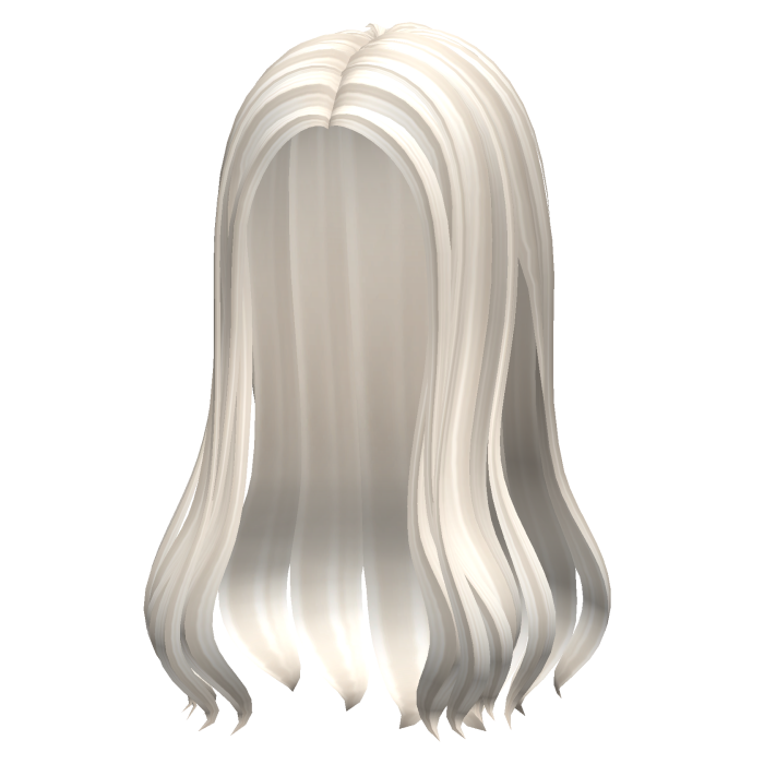 -',ৎ Wavy Preppy Skater Girl Hair in Ash Blonde