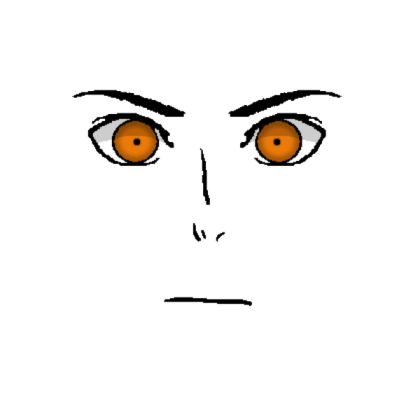 Orange Eyes Roblox decal