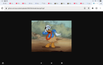 Donald duck is cool
