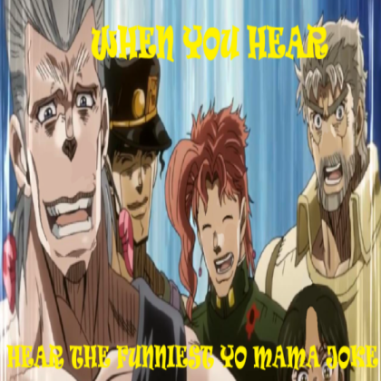 jojo meme 18 Roblox decal