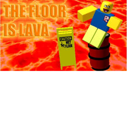Floor is lava  Obby