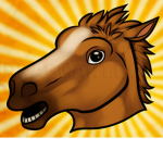 Horses take action