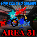 Area 51 but find coils to survive
