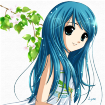 Anime girl Roblox decal
