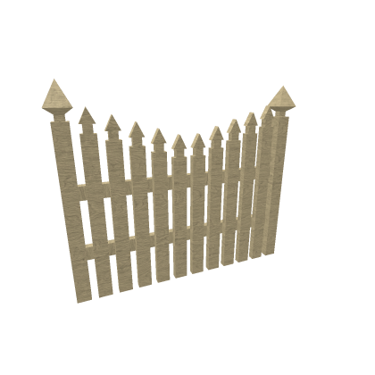 U Spiked Picket Fence