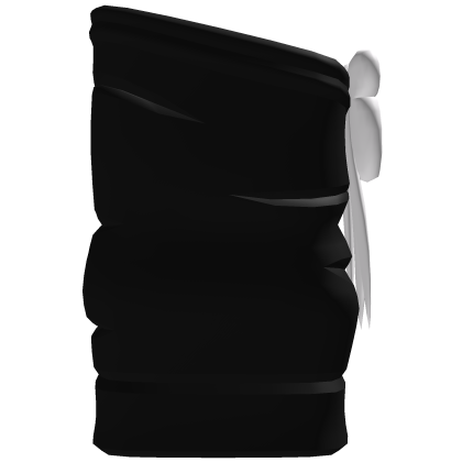 bow back off shoulder top L [ Black ]