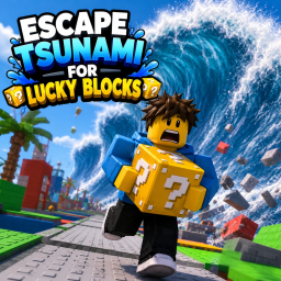 ESCAPE TSUNAMI For Lucky Blocks