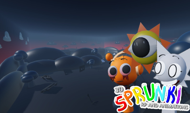 3D Sprunki RP And Animations [❤️ VALENTINES ❤️] screenshot 4