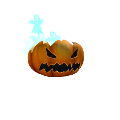 Spooky Pumpkin Head