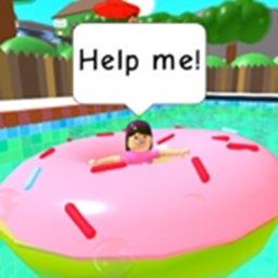 Escape The Evil Waterpark Obby