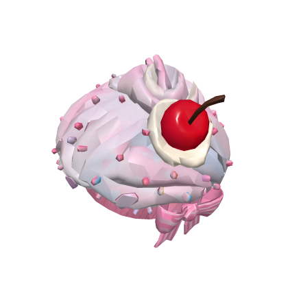 Pink Cupcake Hat Roblox item