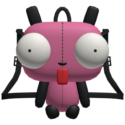 Pink Alien GIR Scene Plush Backpack [1.0]