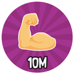 10M 💪Strength!