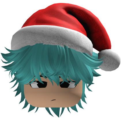 Beautiful hair Christmas beret (Blue)