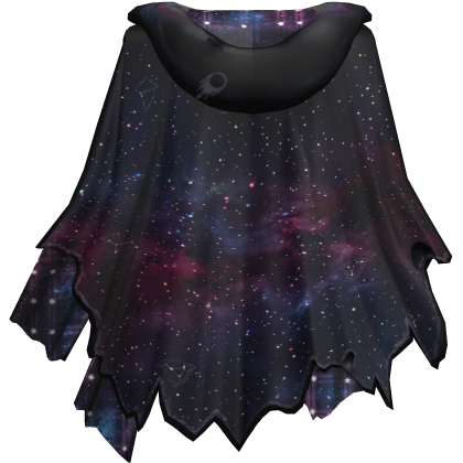 Distressed Torn Cape