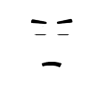 "Sleeping Normally" Face Roblox decal