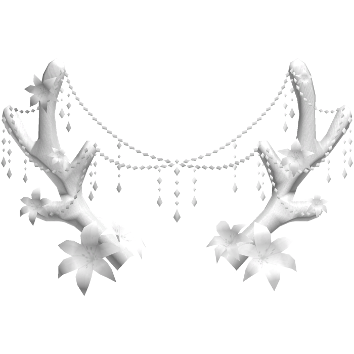 Ethereal Christmas Fairy Fawn Antlers w/ Jewels