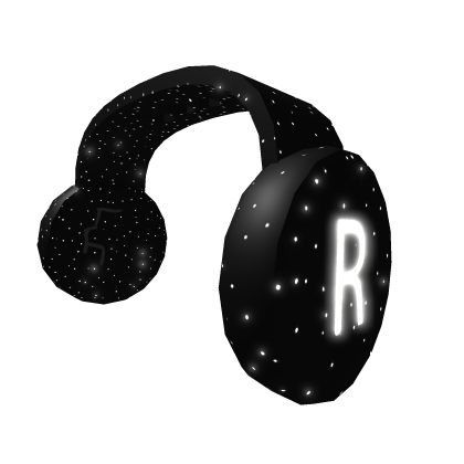 Glowing[Emissive] Black Clockwork Headphones